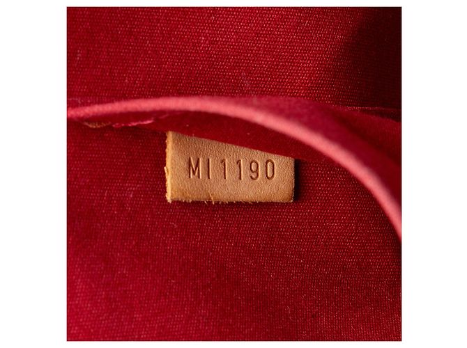 Louis Vuitton Monogram Vernis Alma GM Satchel Rot - Ansicht 6