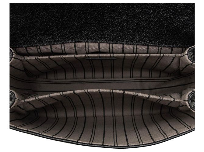 Bolsa de ombro Pochette Metis Monogram Empreinte Louis Vuitton Preto - vista 6