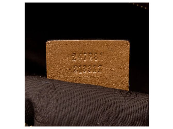 Gucci Guccissima Leder Tote Medium Braun - Ansicht 6