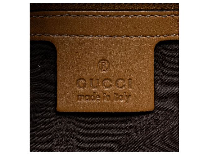 Gucci Guccissima Leder Tote Medium Braun - Ansicht 8