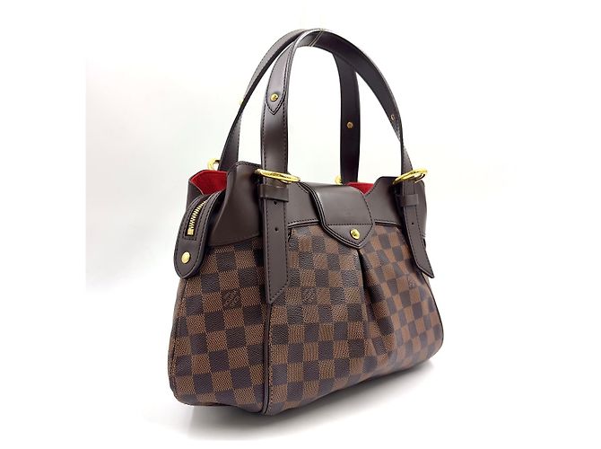 Borsa Louis Vuitton Sistina PM Damier Marrone - vista 2