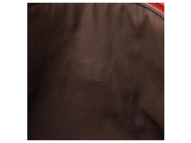 Borsa a tracolla Gucci in pelle con linea Sherry Rosso - vista 8