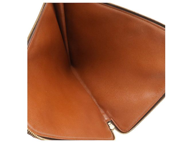 Monogram Poche Document Clutch Louis Vuitton Braun - Ansicht 6
