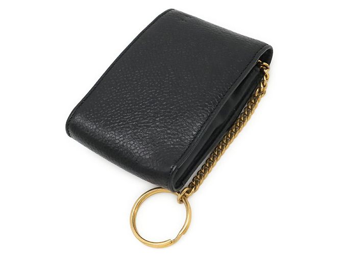 Mini Pouch Caviar Skin Lip Case Chanel Nero - vista 2