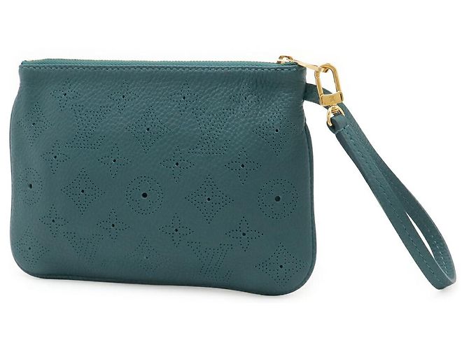 Pochette Louis Vuitton Mahina Monogram Serena Blu - vista 2