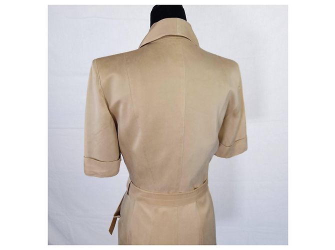 Thierry Mugler Mugler Giacca Sahariana Maniche Corte Beige - vista 2