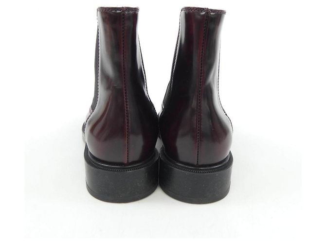 TOD'S Lederstiefel Rot - Ansicht 5