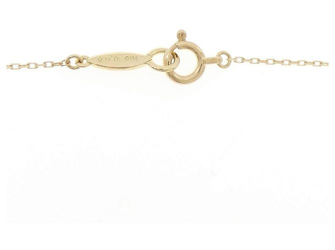 Autre Marque AHKAH Fil rouge Heart Midi Half Au750 Diamond Necklace - vista 5