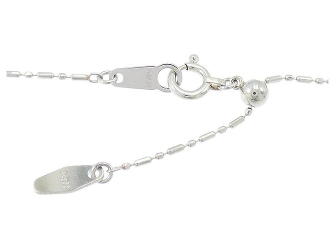 Autre Marque Collana a Croce con Diamanti Pt900 Pt850 Argento - vista 5