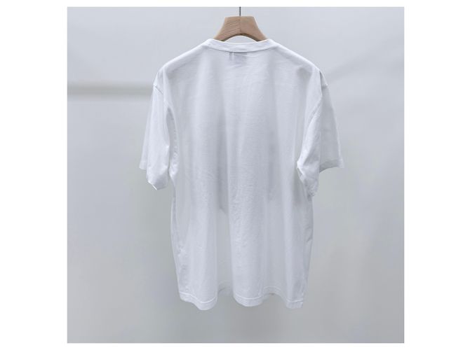 Dior T-Shirt mit Blazon-Print und kurzen Ärmeln Weiß - Ansicht 4