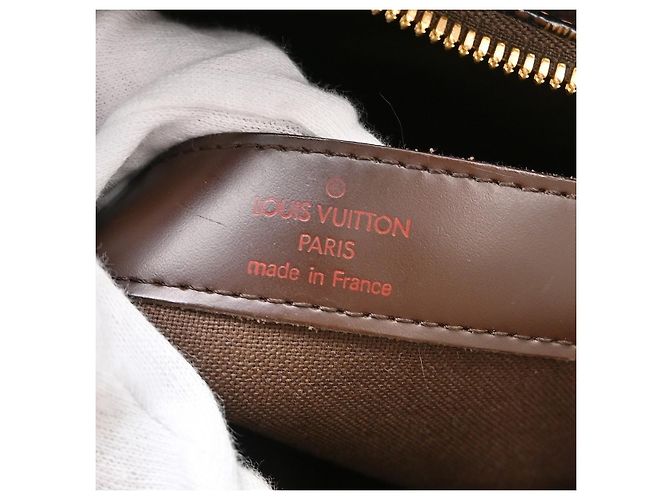 Louis Vuitton Naviglio Damier Marrone - vista 4
