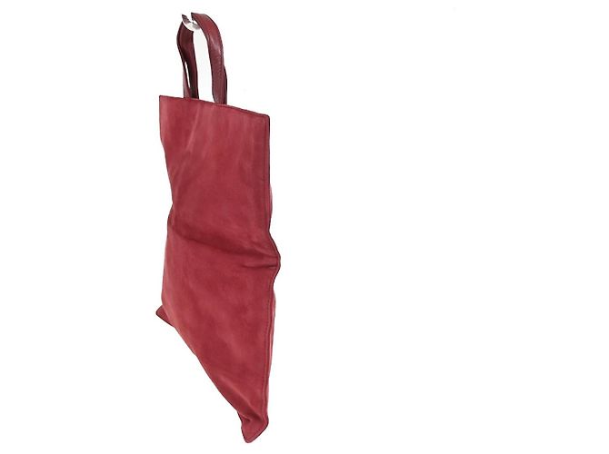 Loewe Anagram Tote Suede Rot - Ansicht 3