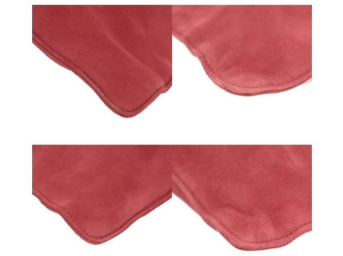 Loewe Anagram Tote Suede Rot - Ansicht 7