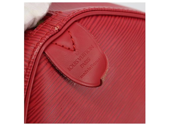Louis Vuitton Keepall Epi 45 Rosso - vista 6