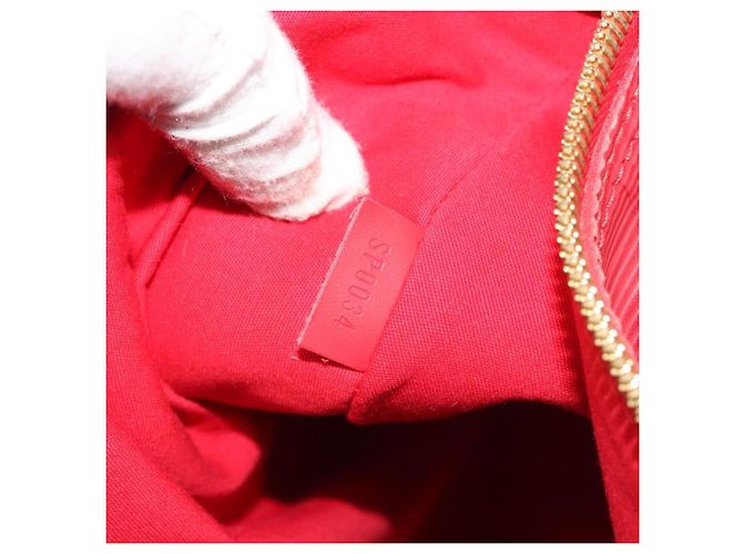 Louis Vuitton Keepall Epi 45 Rosso - vista 7