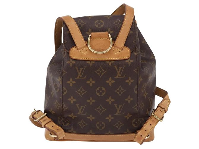 Louis Vuitton Montsouris Monogram MM Marrone - vista 2
