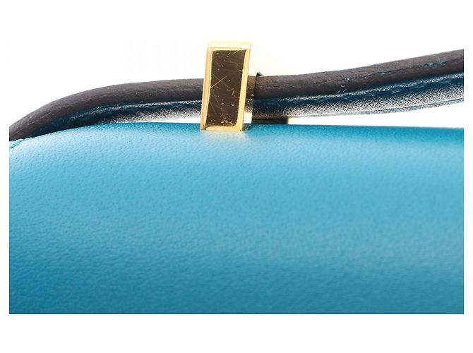 Hermès Borsa a tracolla Hermes Constance 3 Mini Blue Izmir - vista 8
