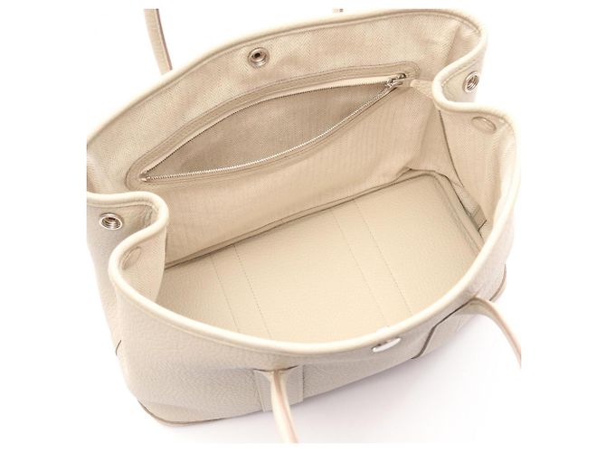 Hermès Borsa Tote Hermes Garden Party TPM Marrone - vista 3