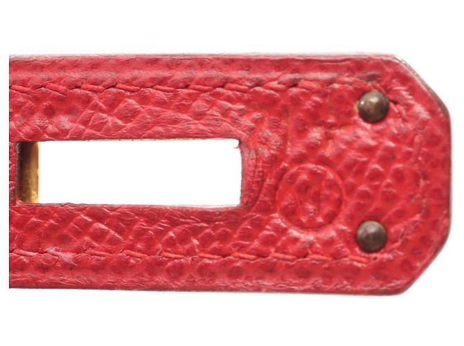 Hermès Borsa Hermes Kelly 28 Rouge Vif Rosso - vista 5