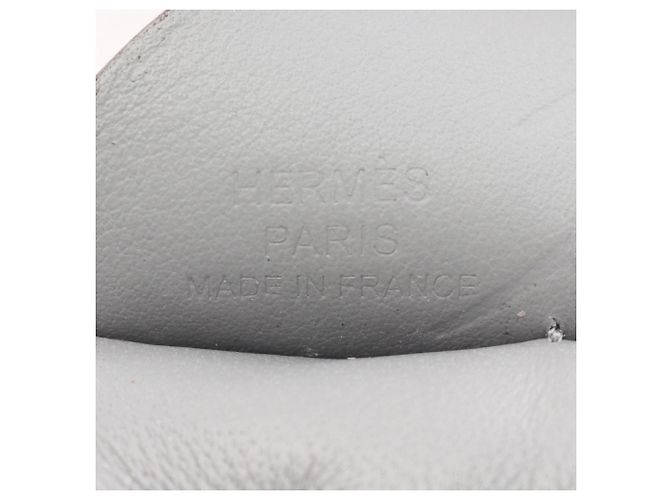 Hermès Hermes Rodeo Pegasus PM Gris Pantin Charm Accessorio Marrone - vista 3