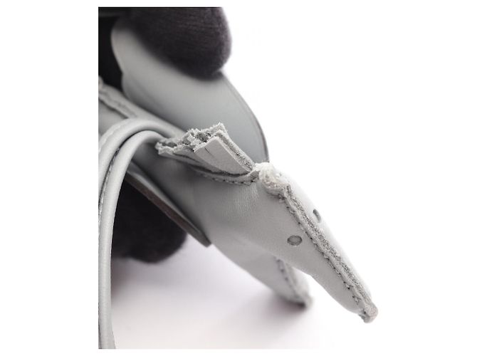 Hermès Hermes Rodeo Pegasus PM Gris Pantin Charm Accessorio Marrone - vista 6