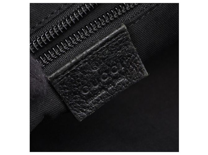 Borsa a tracolla Gucci GG Canvas Sherry Line Nero - vista 4