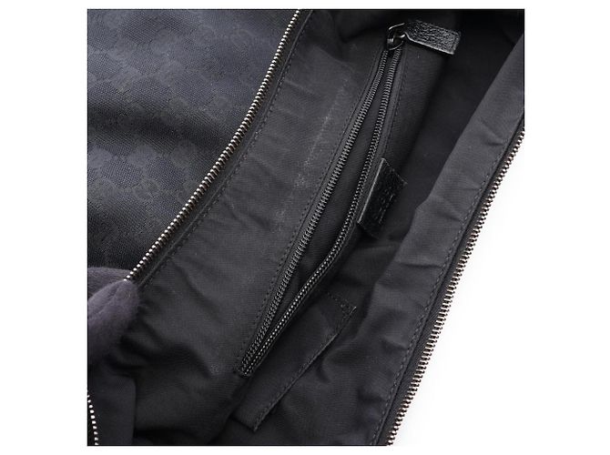 Borsa a tracolla Gucci GG Canvas Sherry Line Nero - vista 5