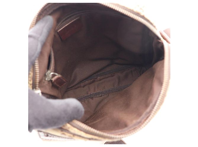 Borsa a tracolla Gucci GG Canvas Marrone Beige - vista 3