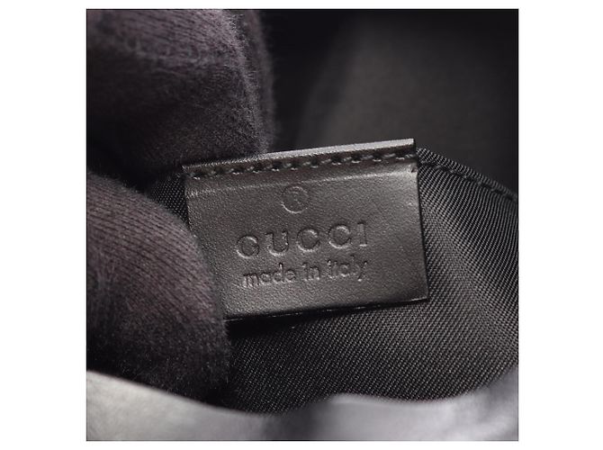 Borsa a Spalla Gucci GG Canvas Nero - vista 4