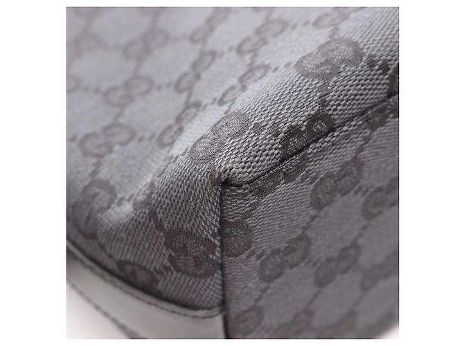 Borsa a Spalla Gucci GG Canvas Nero - vista 5