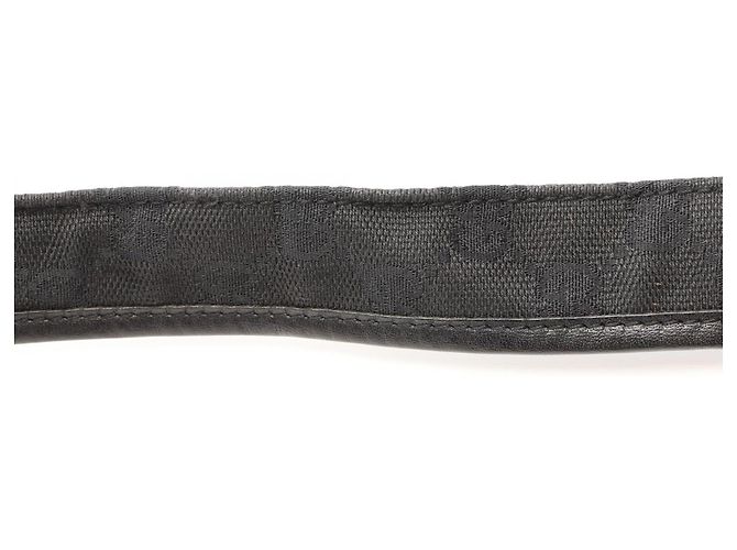 Borsa Gucci GG Canvas Nera Nero - vista 7