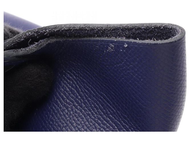 Hermès Borsa Hermes Picotin Lock PM Tressage Marrone Nero Blu navy - vista 13