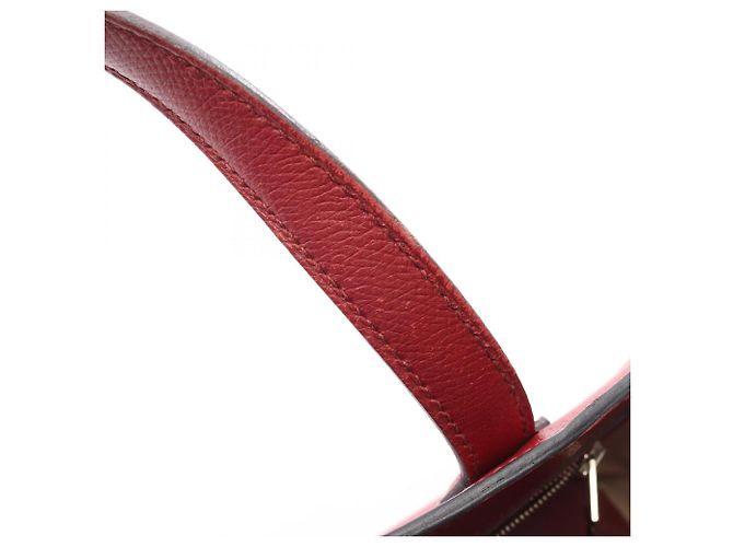Hermès Hermes Maxi Box Cabas 30 Handtasche Bordeaux - Ansicht 11