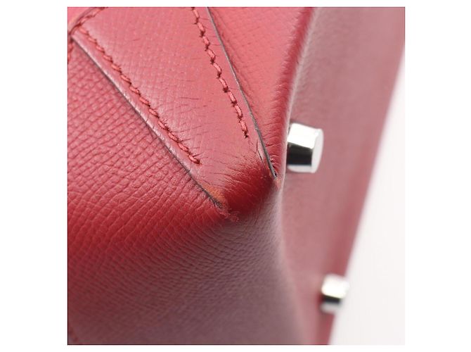 Hermès Hermes Maxi Box Cabas 30 Handtasche Bordeaux - Ansicht 8