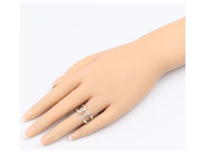 Ring Hermès Anello Lima Band Hermes Argento - vista 8