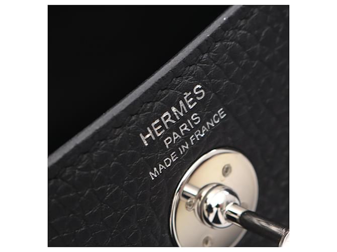 Hermès Borsa a tracolla Hermes Lindy Mini Nero - vista 4