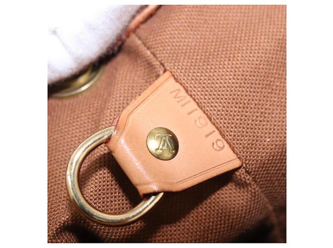 Louis Vuitton Montsouris Monogram GM Marrone - vista 7