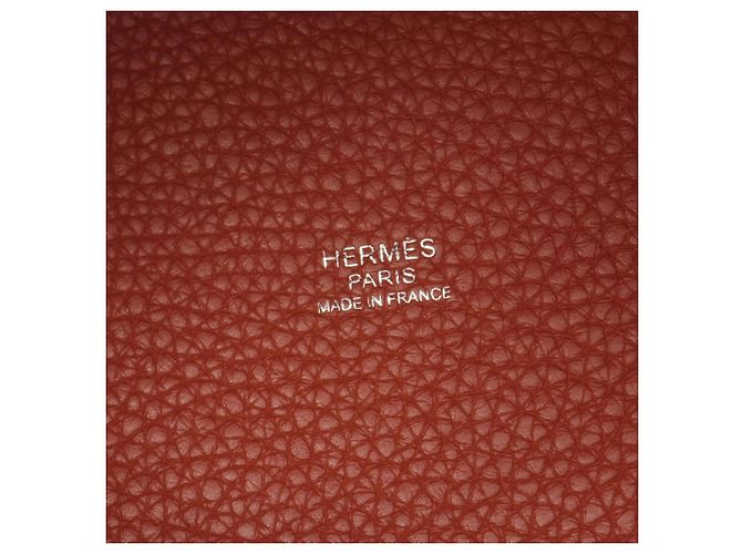 Hermès Hermes Picotin Lock Touch PM Handtasche Braun Gelb - Ansicht 4