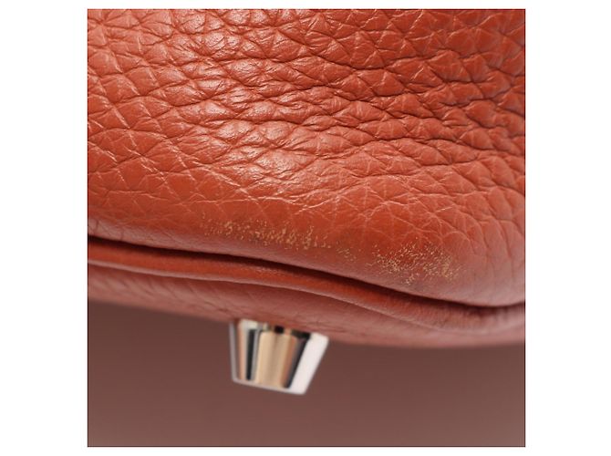 Hermès Hermes Picotin Lock Touch PM Handtasche Braun Gelb - Ansicht 6