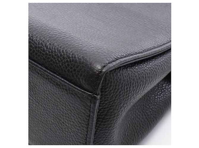 Bolso de mano en cuero negro Yves Saint Laurent - vista 6