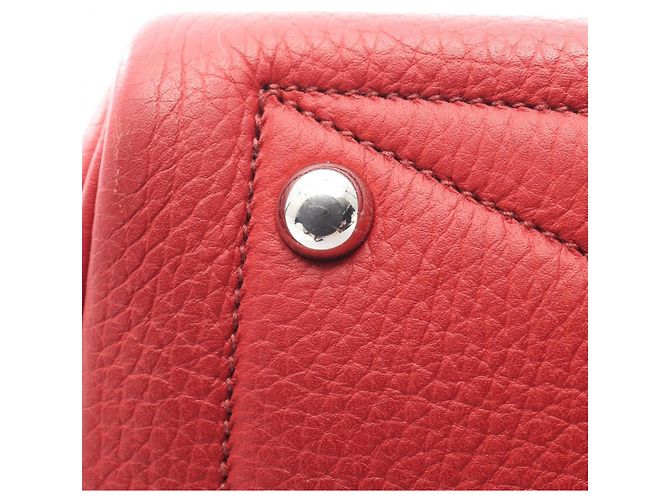 Hermès Borsa Victoria 35 Hermes in Bordeaux Rosso Bordò - vista 9