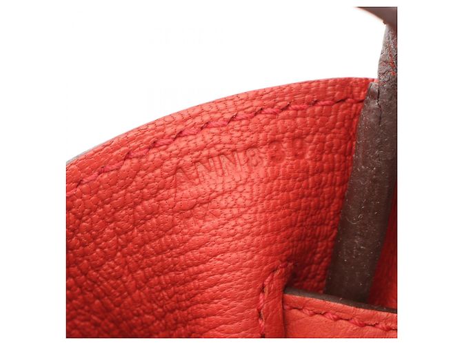 Hermès Borsa Hermes Birkin 30 Bougainvillea Rosa - vista 5
