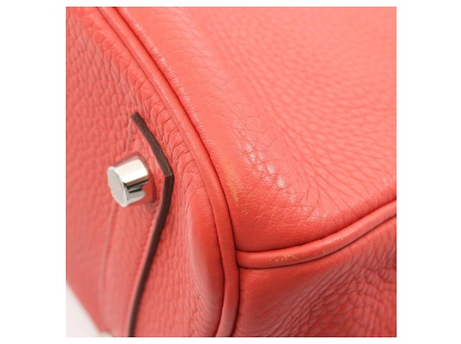 Hermès Borsa Hermes Birkin 30 Bougainvillea Rosa - vista 8