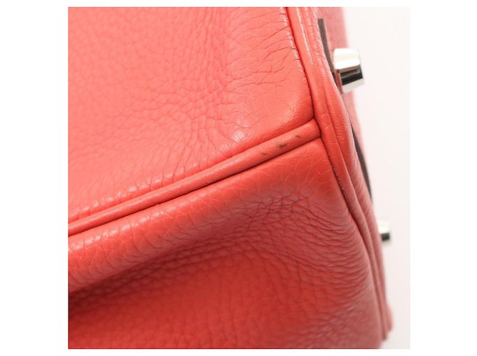 Hermès Borsa Hermes Birkin 30 Bougainvillea Rosa - vista 9