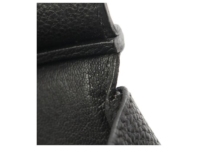 Hermès Borsa Birkin 35 in pelle Togo nera Nero - vista 11