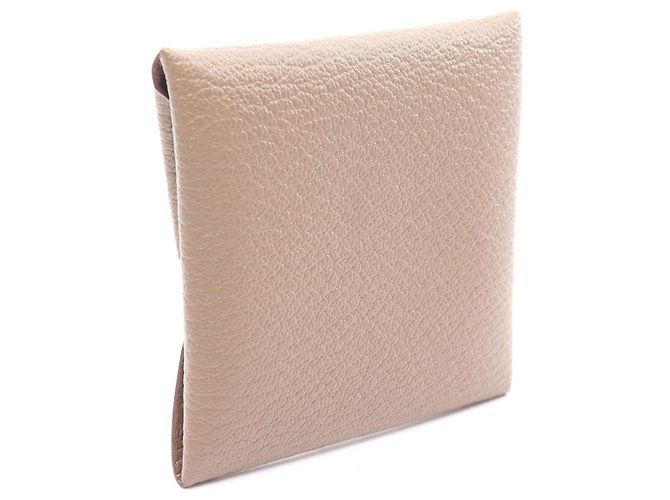 Hermès Cartera Hermes Bastia - Monedero en Gris Castaño - vista 2