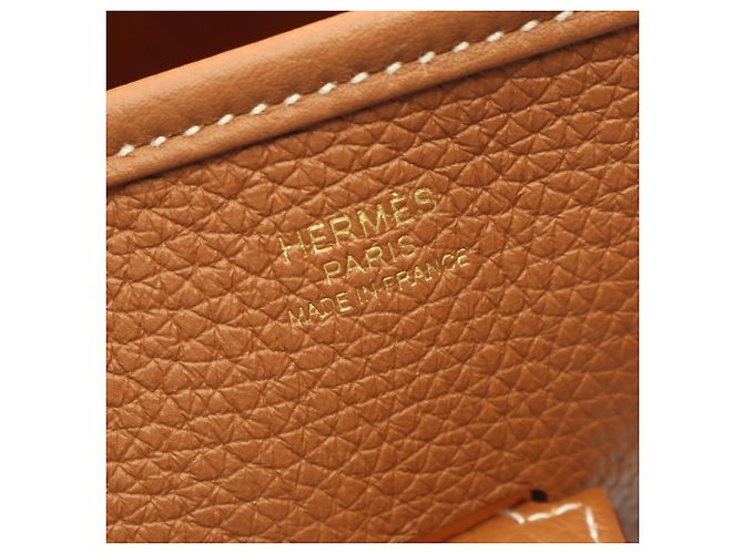 Hermès Borsa a tracolla Hermes Evelyne 3 Trois PM Marrone - vista 4