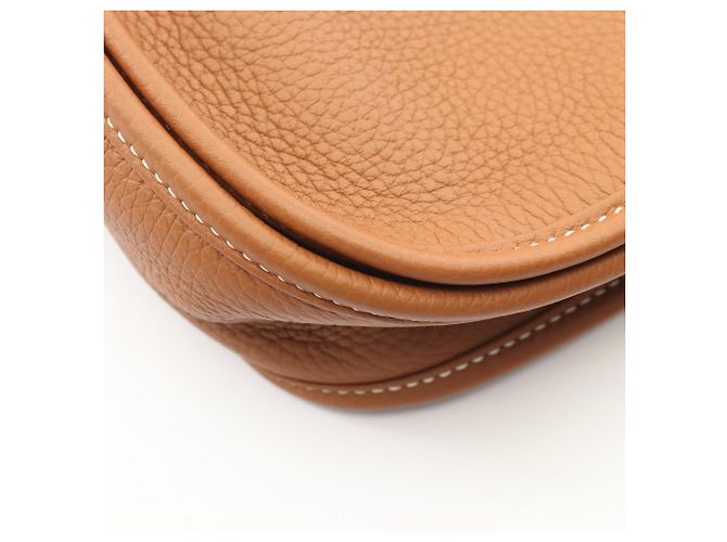 Hermès Borsa a tracolla Hermes Evelyne 3 Trois PM Marrone - vista 6