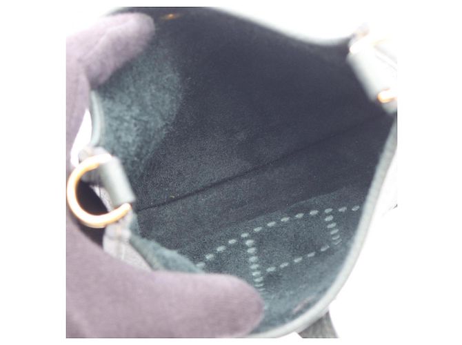 Hermès Borsa a tracolla Hermes Evelyne TPM Amazon Verde - vista 3