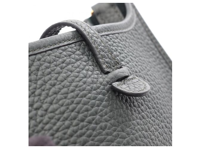 Hermès Borsa a tracolla Hermes Evelyne TPM Amazon Verde - vista 7